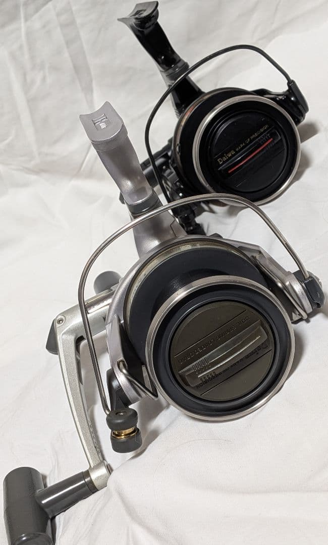 ダイワエンブレムX5500PTロングビームGS-3000H遠投カゴ釣り専用リール