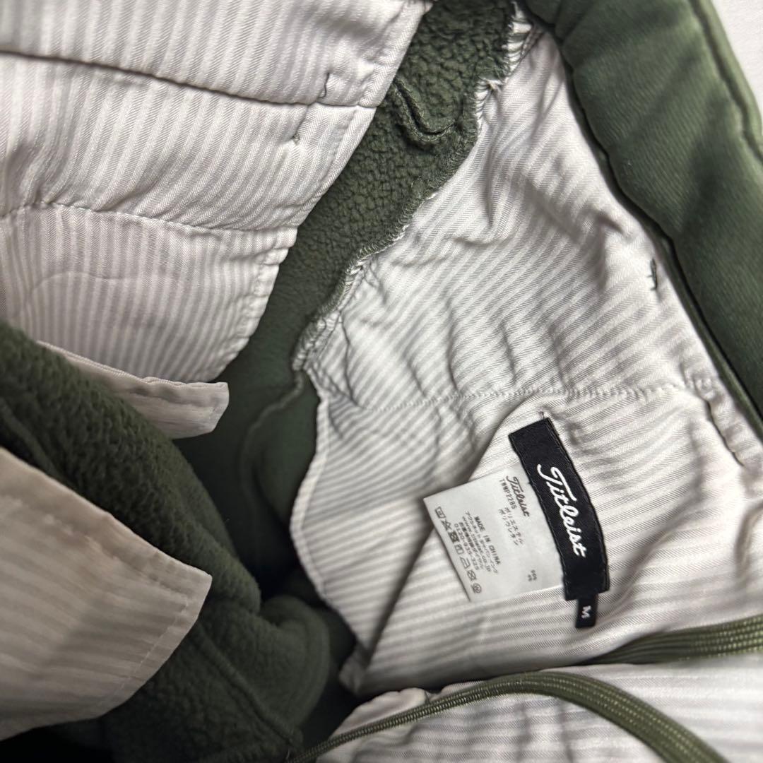 Titleist タイトリスト　防寒　ジョガーパンツ　裏起毛　10