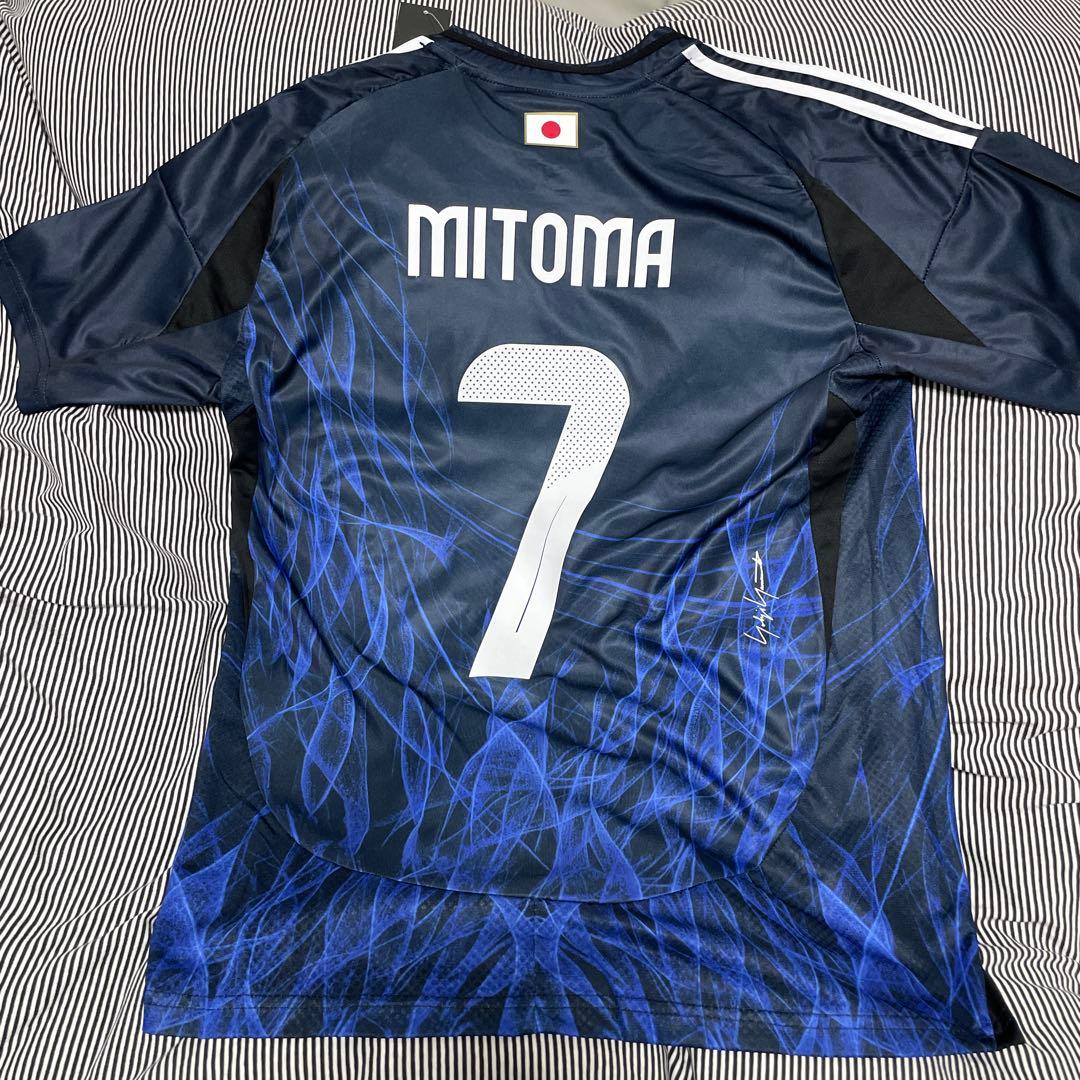 サッカー日本代表レプリカユニホーム(#7三笘選手)新品未使用