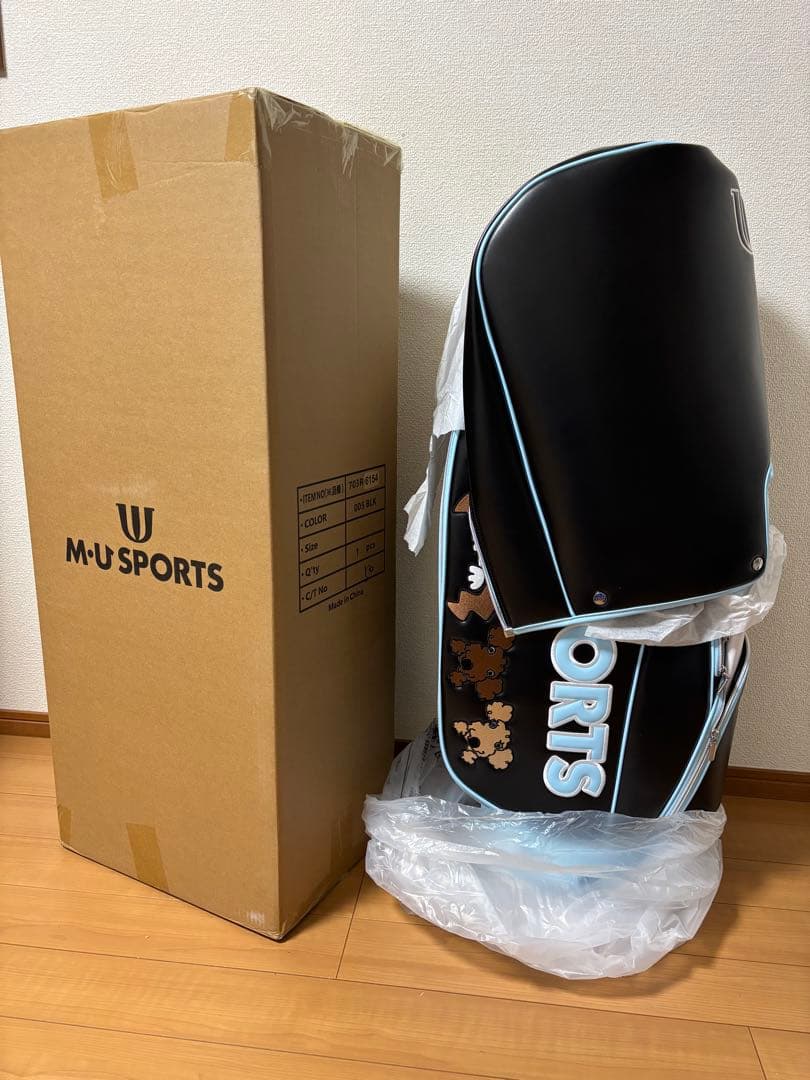 MUスポーツ 703R6154 キャディバッグ BLK（ブラック） 新品未使用品