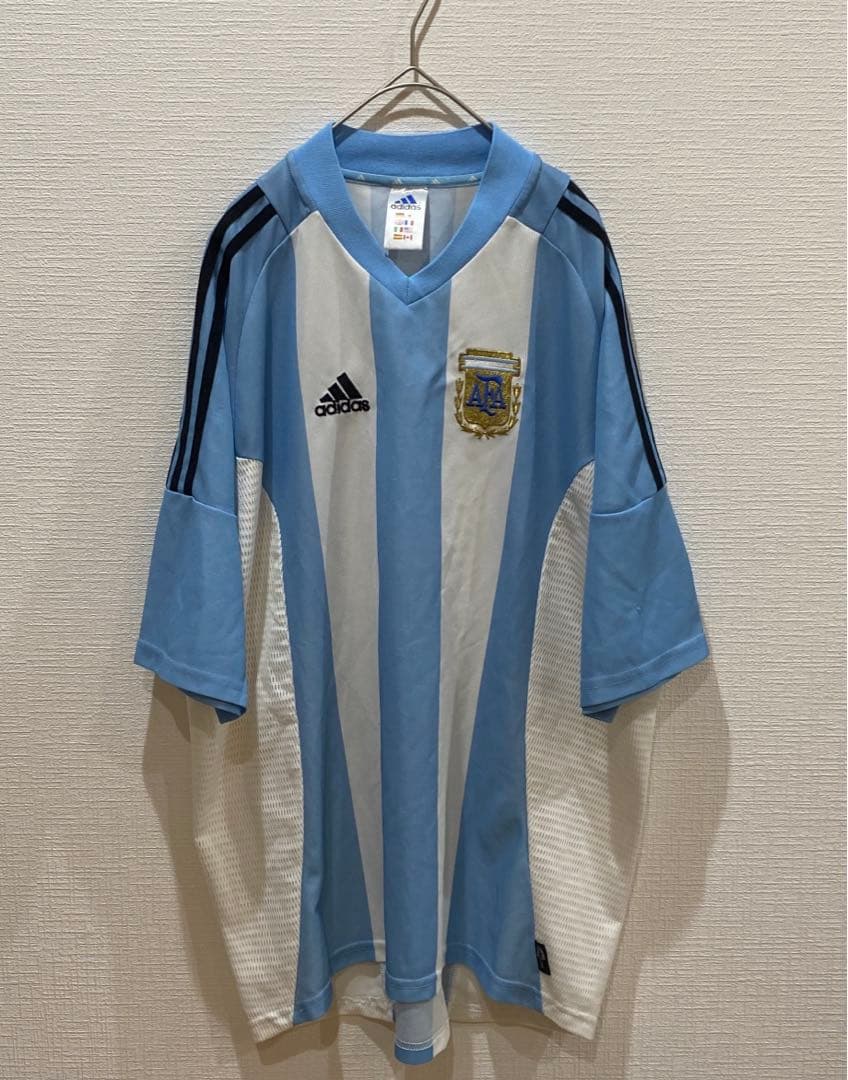 希少サイズ ユニフォーム adidas／2002 アルゼンチン 大きいサイズ
