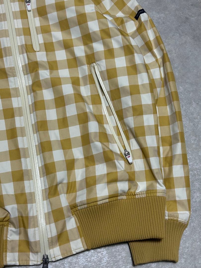 MASTER BUNNY EDITION 蓄熱 チェック柄ジャンパー メンズ L