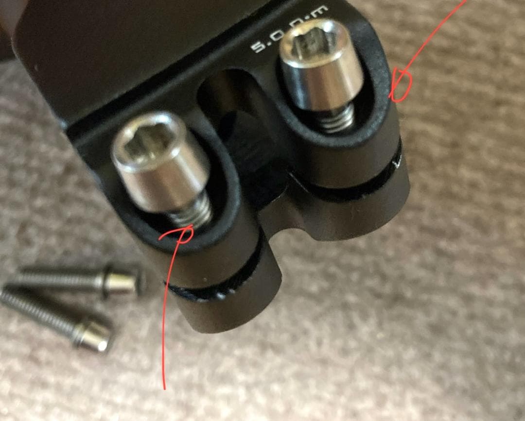 美品　ターマック　ステム　80mm 6度　S-Works Sworks