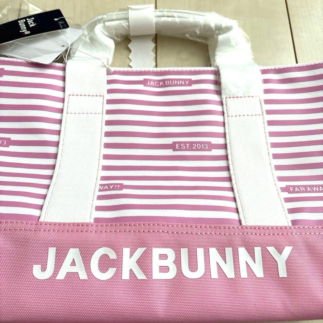 セール　JACK BUNNY ジャックバニー　ゴルフ　トートバッグ　ピンク
