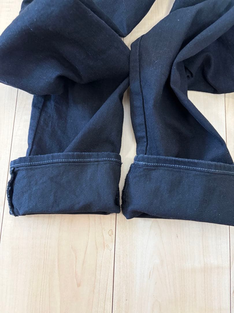 ザバックウォーター✖️JoestyleコラボBLACKカーゴパンツ 30インチ