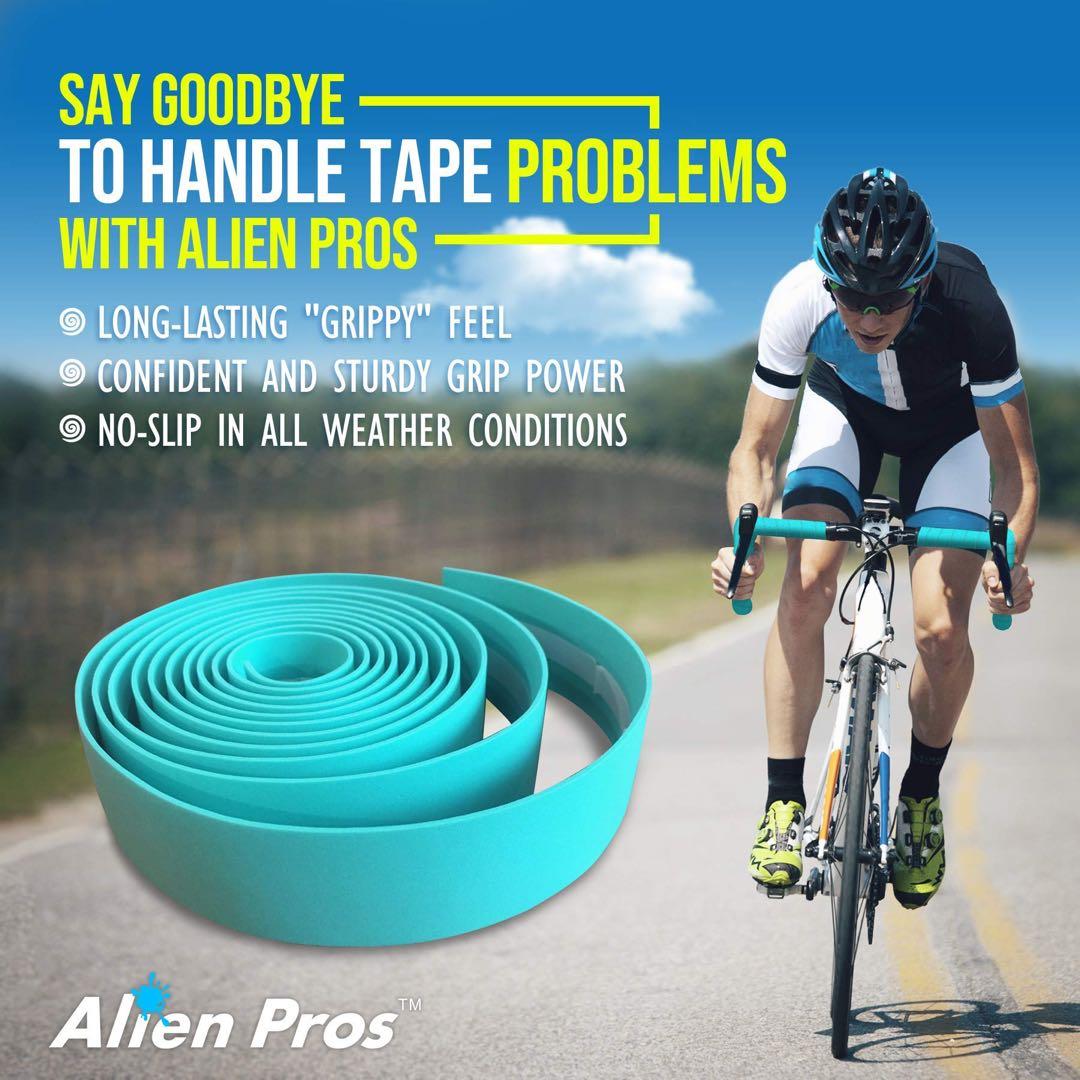 ✨1点限り✨ Alien Pros 自転車ハンドルバーテープ カラーブルー