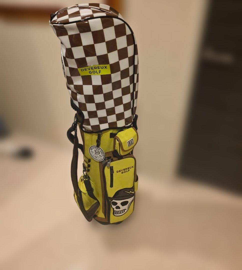【総額18万超】DEVEREUX GOLF キャディバッグ＆ヘッドカバーセット