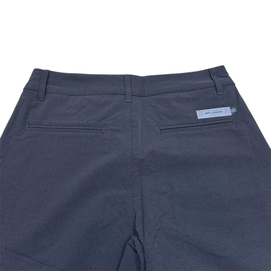 【未使用】定価1.9万円 STUDENTS ゴルフパンツ メンズ ブラック
