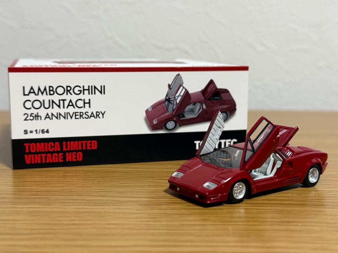 TLV 1/64 ランボルギーニ カウンタック 25th アニバーサリー