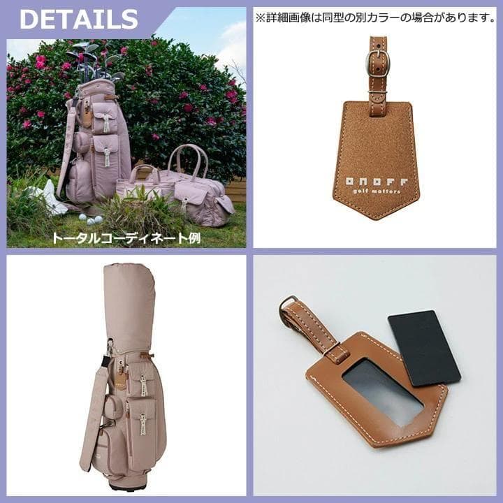 新品 ONOFF オノフ レディース キャディバッグ OB0722 ブルー