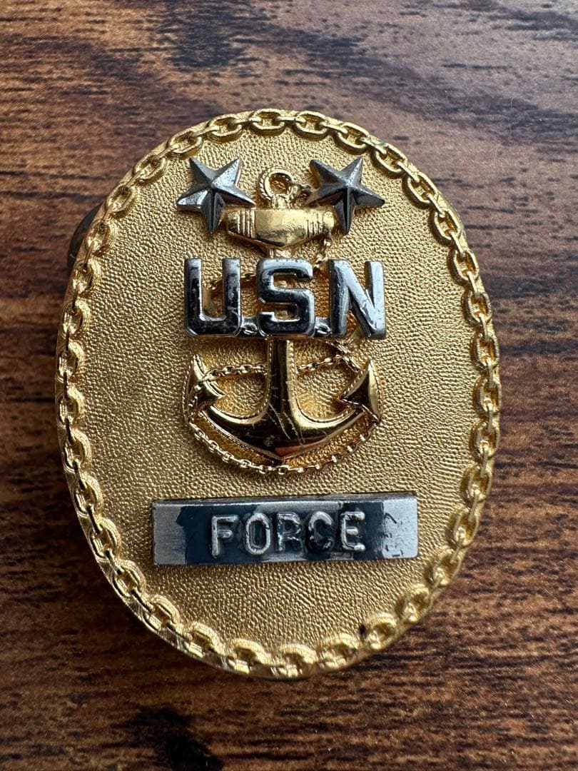USN FORCM バッジ