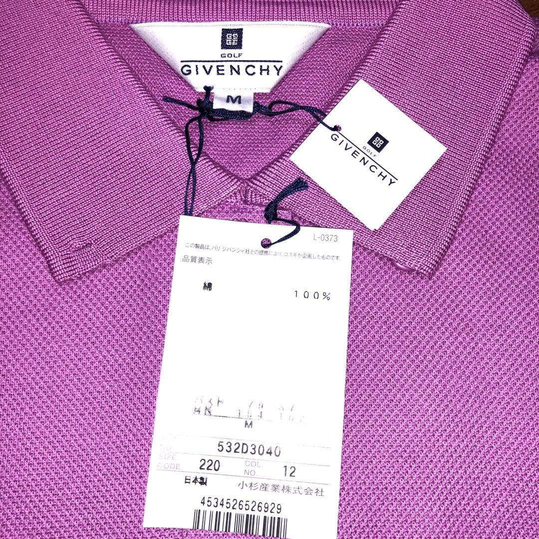 超高級 オシャレ GIVENCHY GOLF ポロシ 未使用、日本製