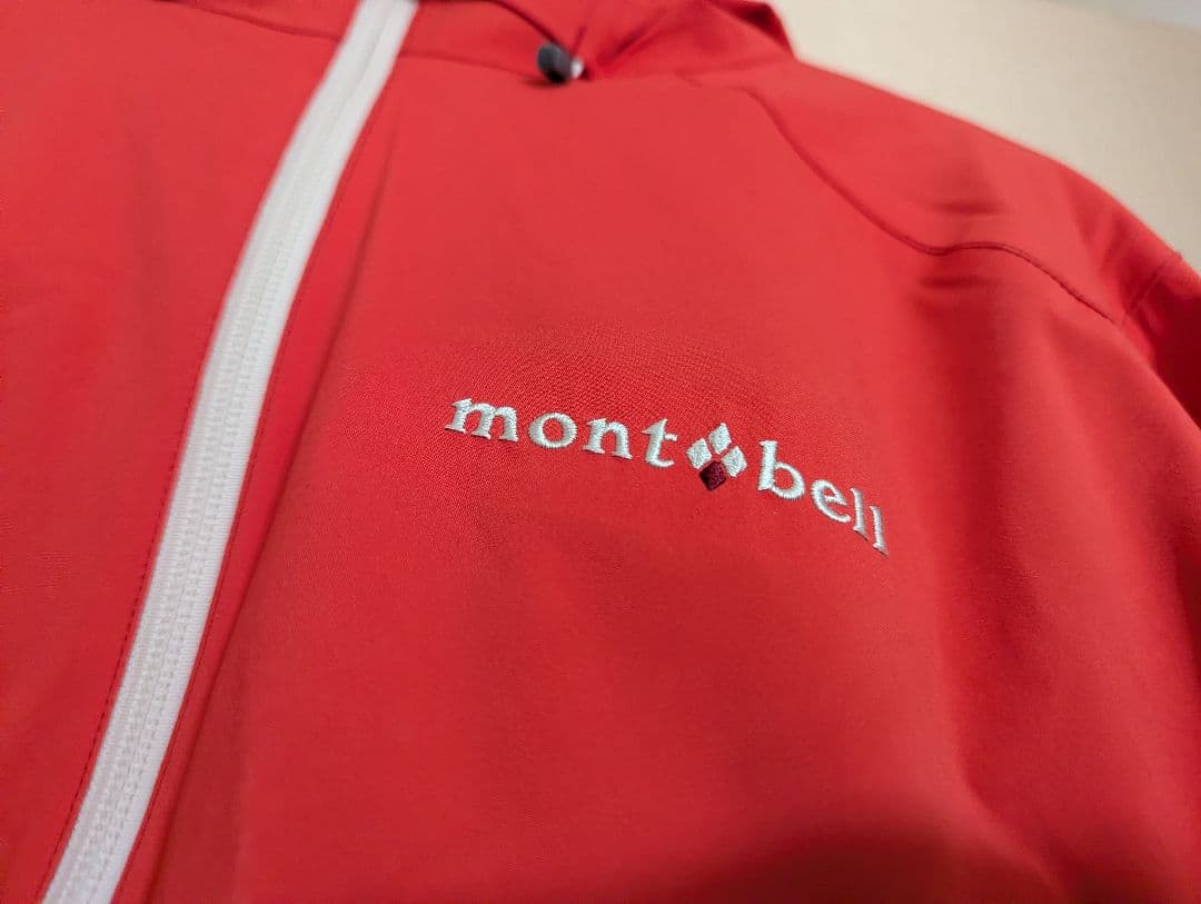 mont-bell ストームパーカ 赤 スキーウェア 女性用　XL