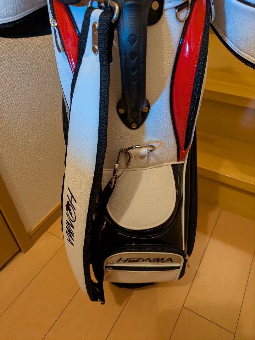 HONMA TW WORLD キャディバッグ ホワイト/ブラック
