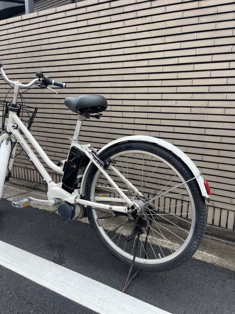 ブリヂストン電動アシスト自転車 ホワイト 26インチ26ABTR01