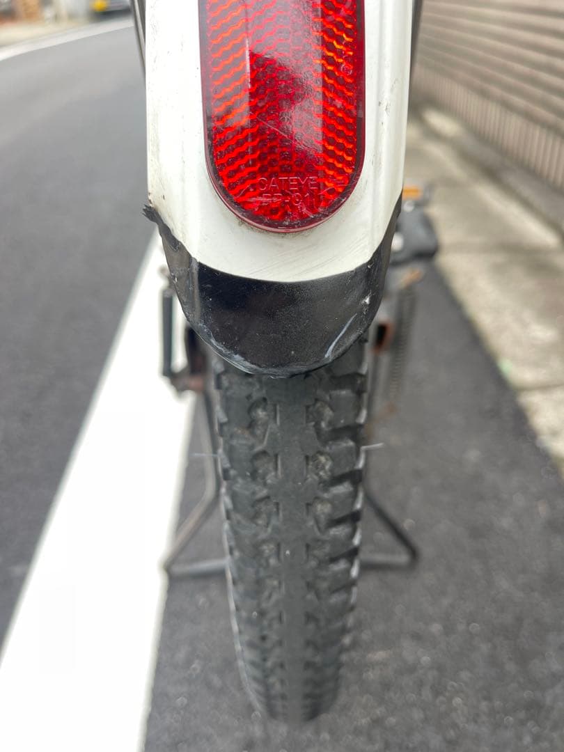 ブリヂストン電動アシスト自転車 ホワイト 26インチ26ABTR01