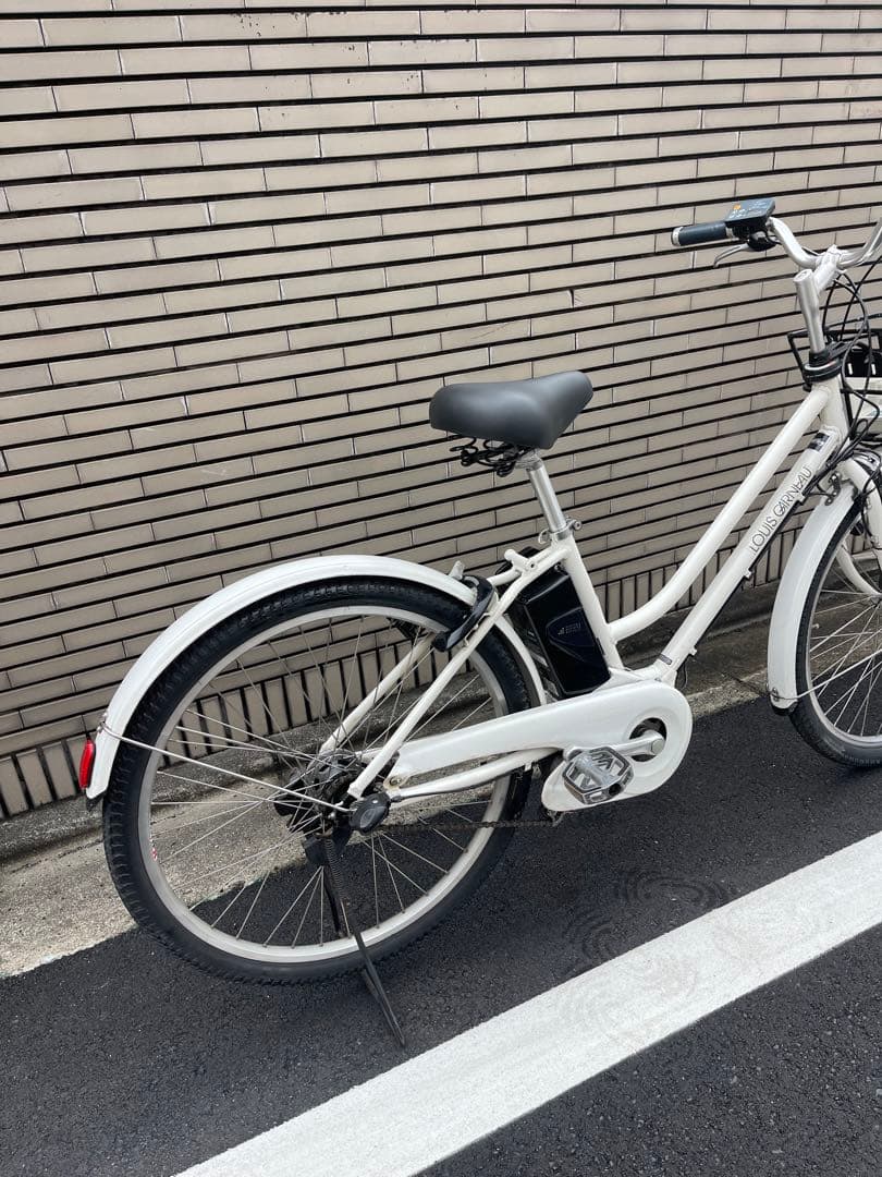 ブリヂストン電動アシスト自転車 ホワイト 26インチ26ABTR01