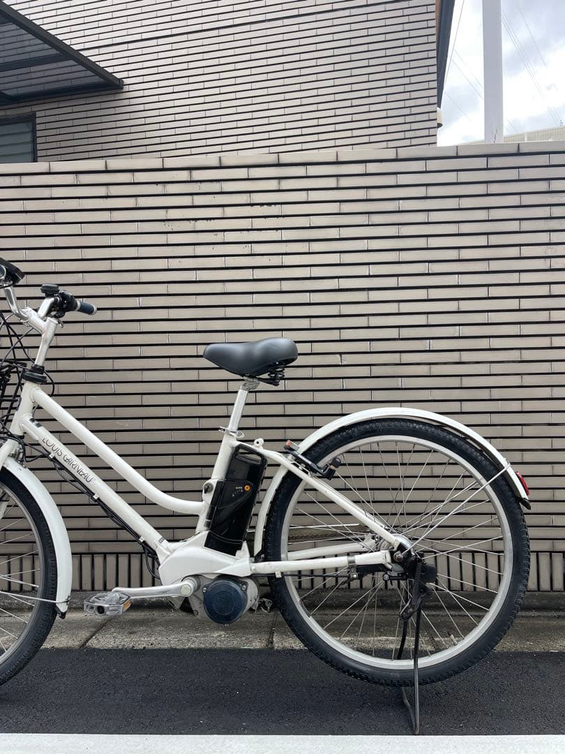 ブリヂストン電動アシスト自転車 ホワイト 26インチ26ABTR01