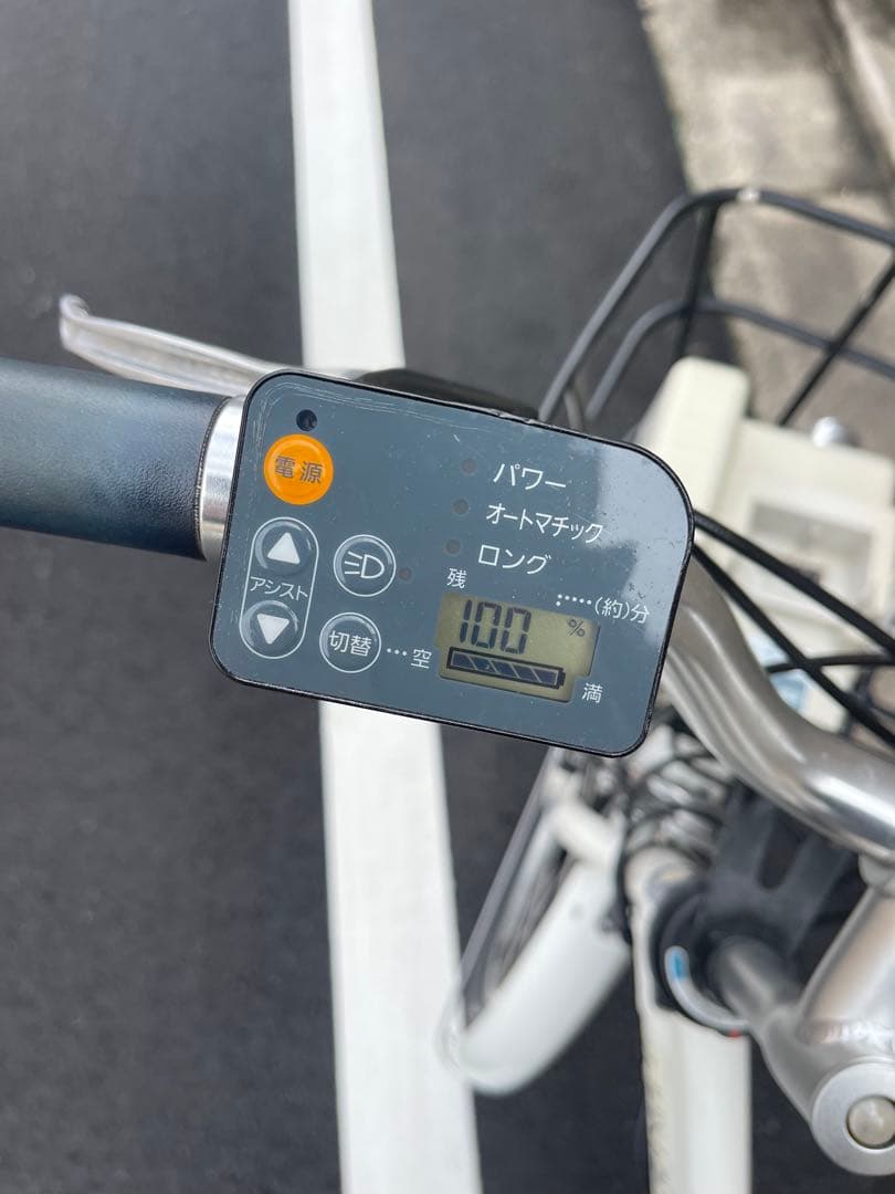 ブリヂストン電動アシスト自転車 ホワイト 26インチ26ABTR01
