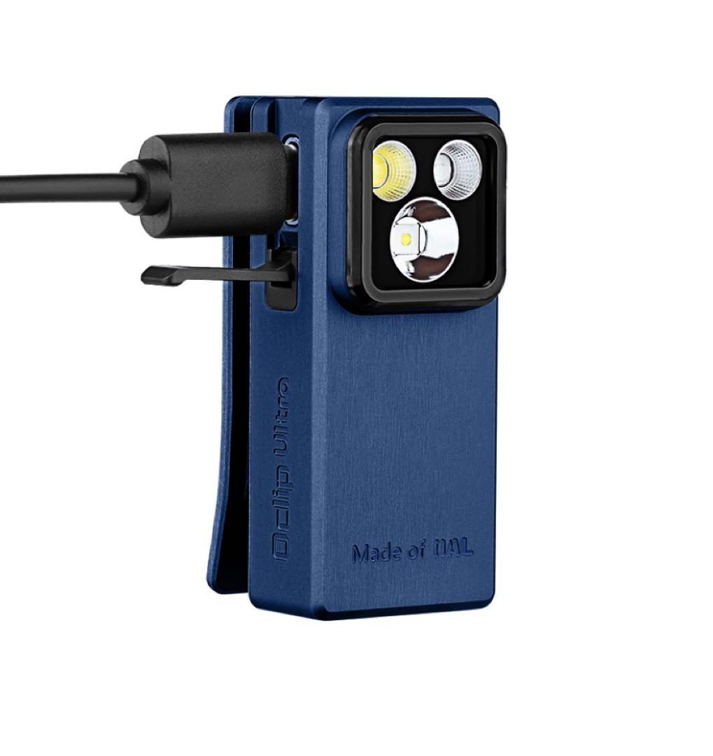 オーライト　olight Oclip Ultra OAL合金製　ネイビー