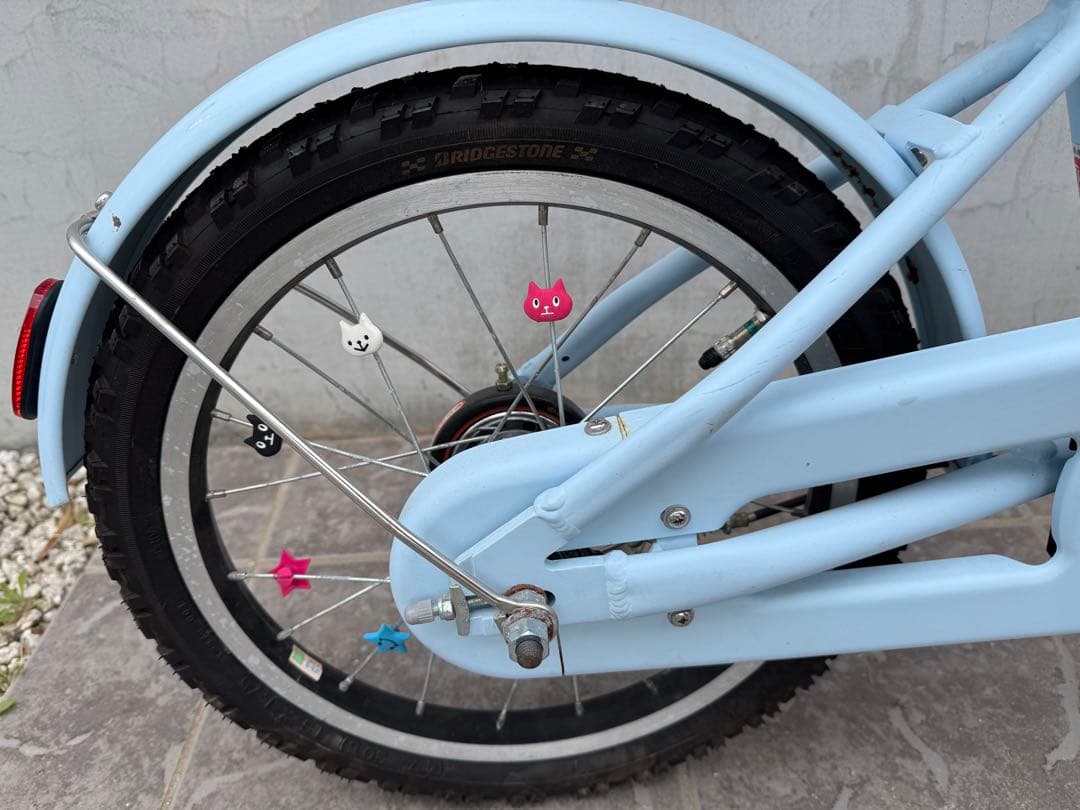 HYDEE ハイディ　キッズ　バイク　子ども　自転車 16インチ　補助ペダル付き