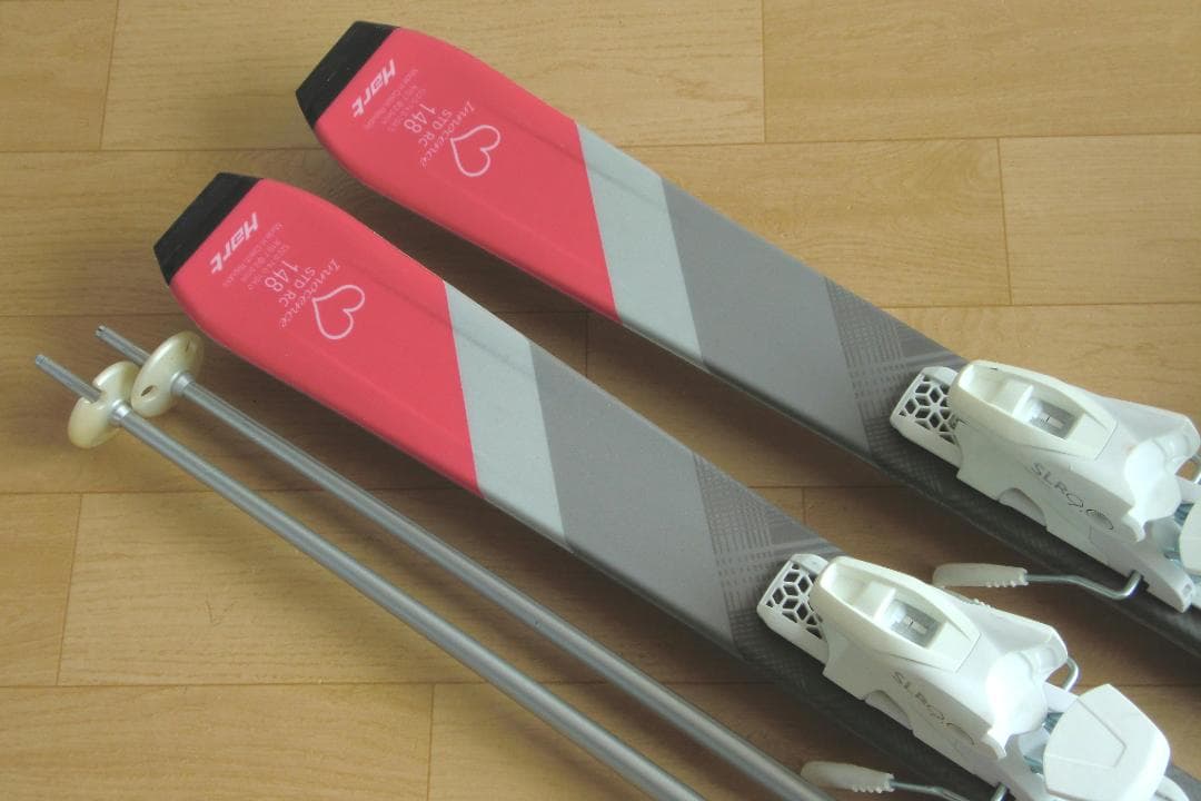■■最終特価■送料無料■Hart■女性用スキーフルセット■板148靴24.5■■