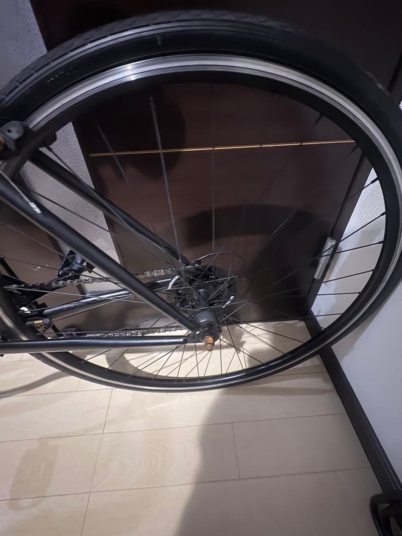 ブラック アルミロードバイク ロードバイククロスバイク早い者勝ち！