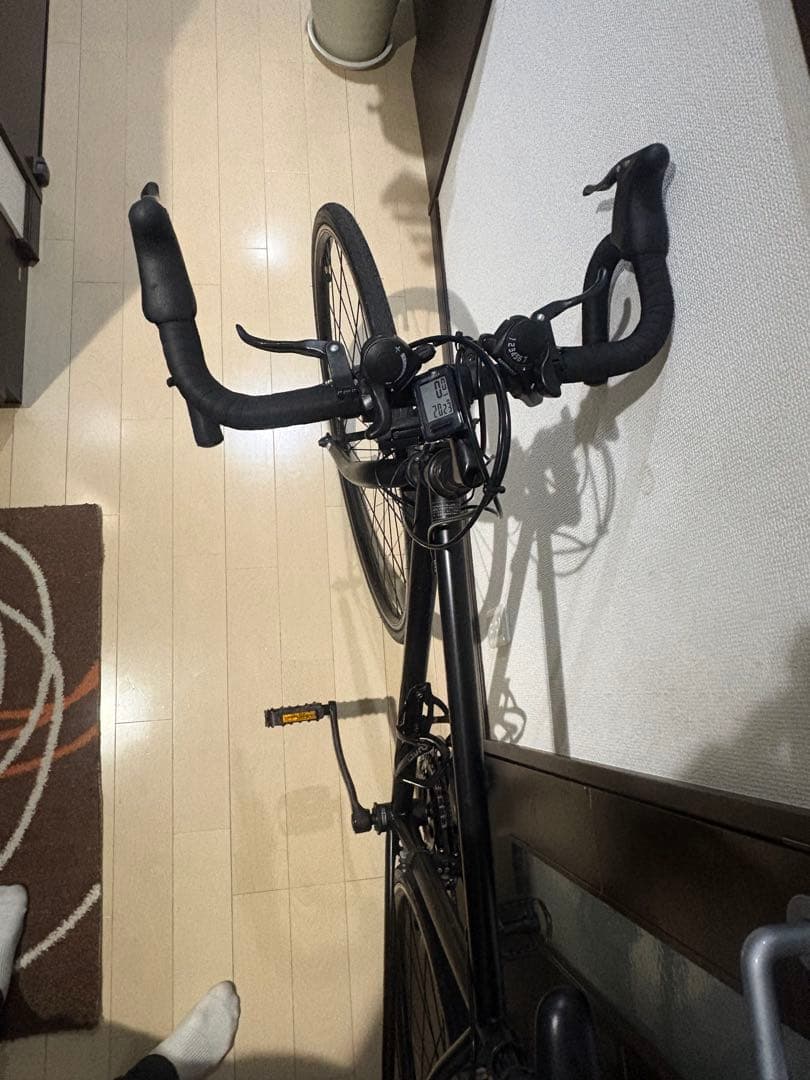 ブラック アルミロードバイク ロードバイククロスバイク早い者勝ち！