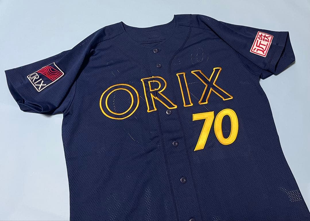 オリックス・バファローズ　仰木彬監督ユニフォーム　2005球団初代ビジターモデル