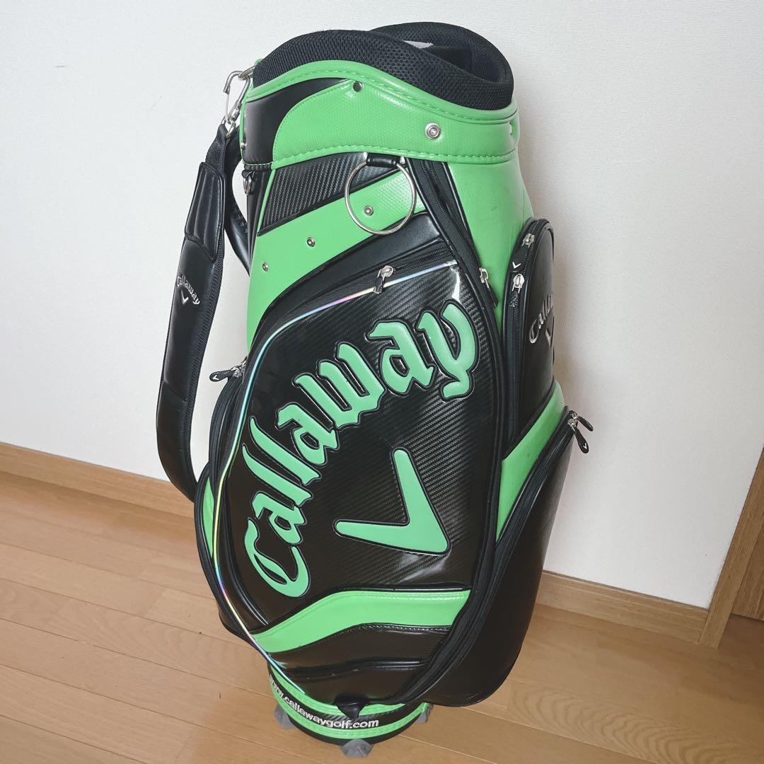 K214 まさる様Callaway キャディバッグ フード無し グリーンブラック