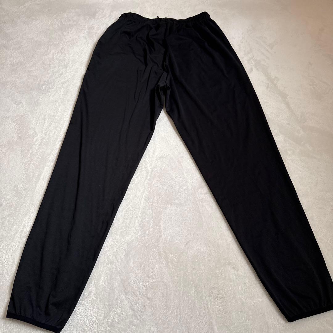 【H&Yo Fitness 】サウナスーツ 上下セット XL ブラック×オレンジ