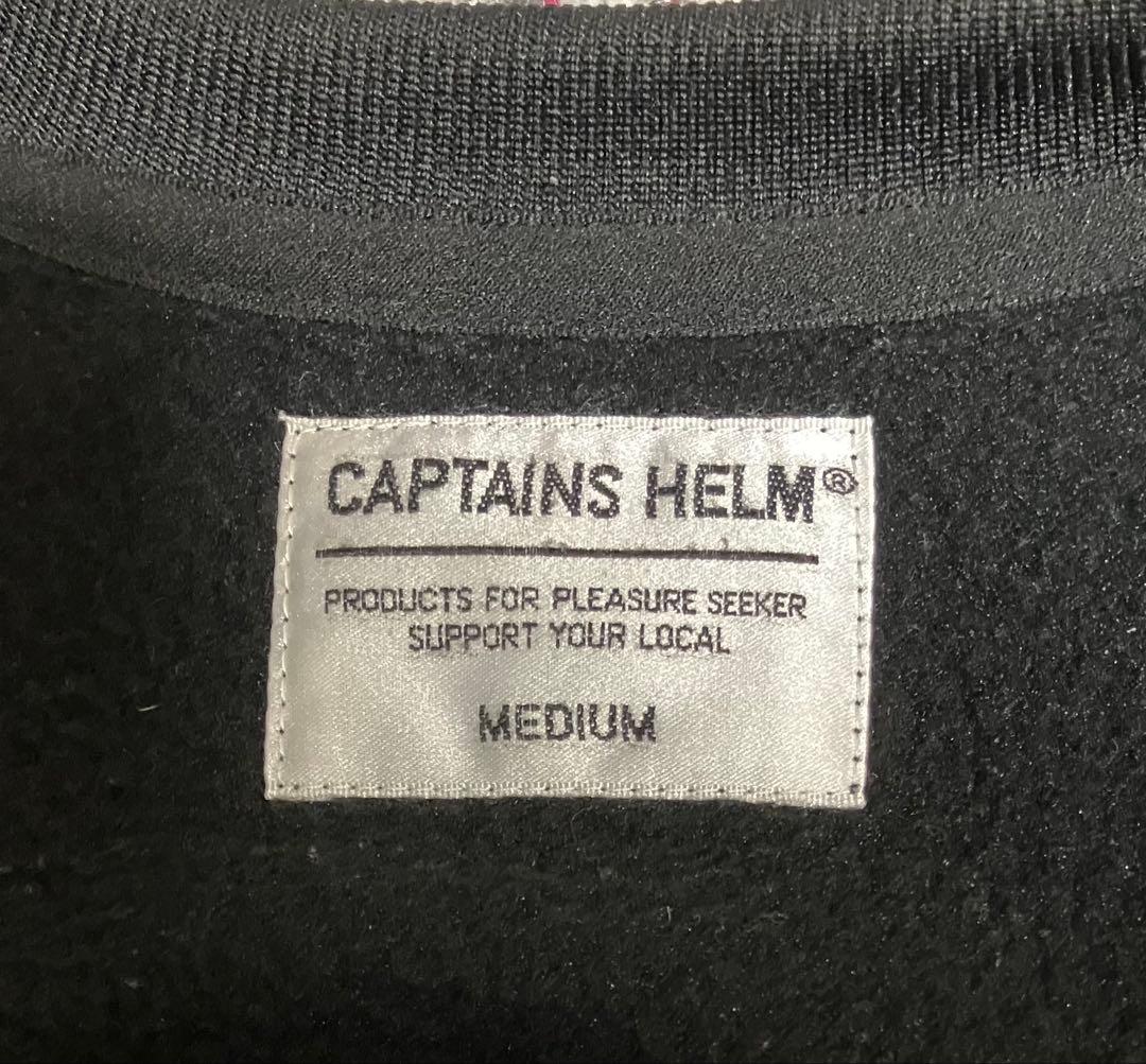 CAPTAINS HELM 裏起毛 異素材スウェット メンズ ゴルフウェア