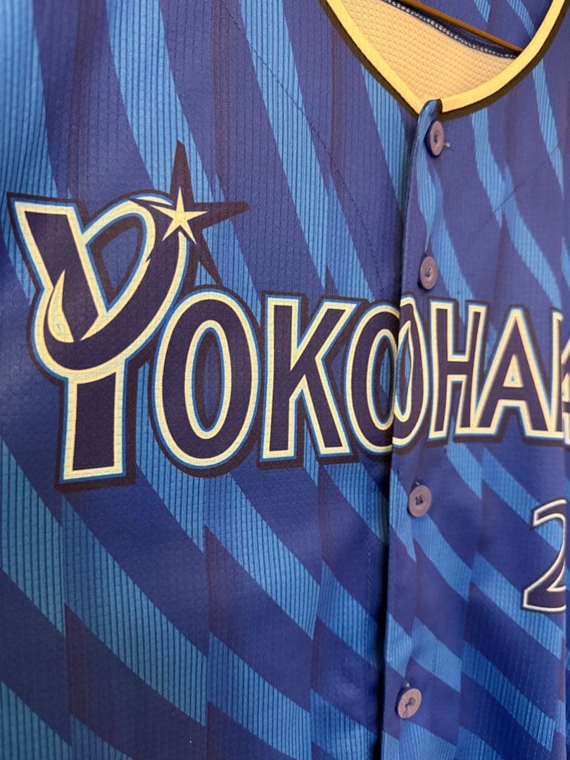 横浜DeNAベイスターズ 筒香嘉智　レプリカユニフォーム　ビジター Oサイズ