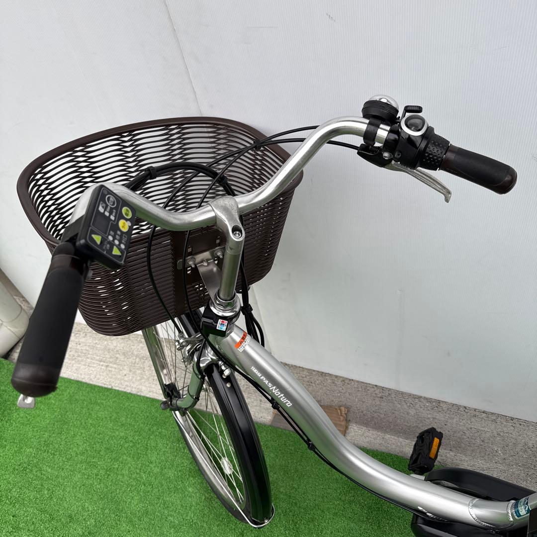 YAMAHAヤマハ電動アシスト自転車24インチ シルバー