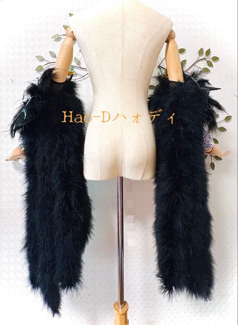 新品★ファー★フロート★腕飾★グローブ★アクセサリー★社交ダンス★ドレス