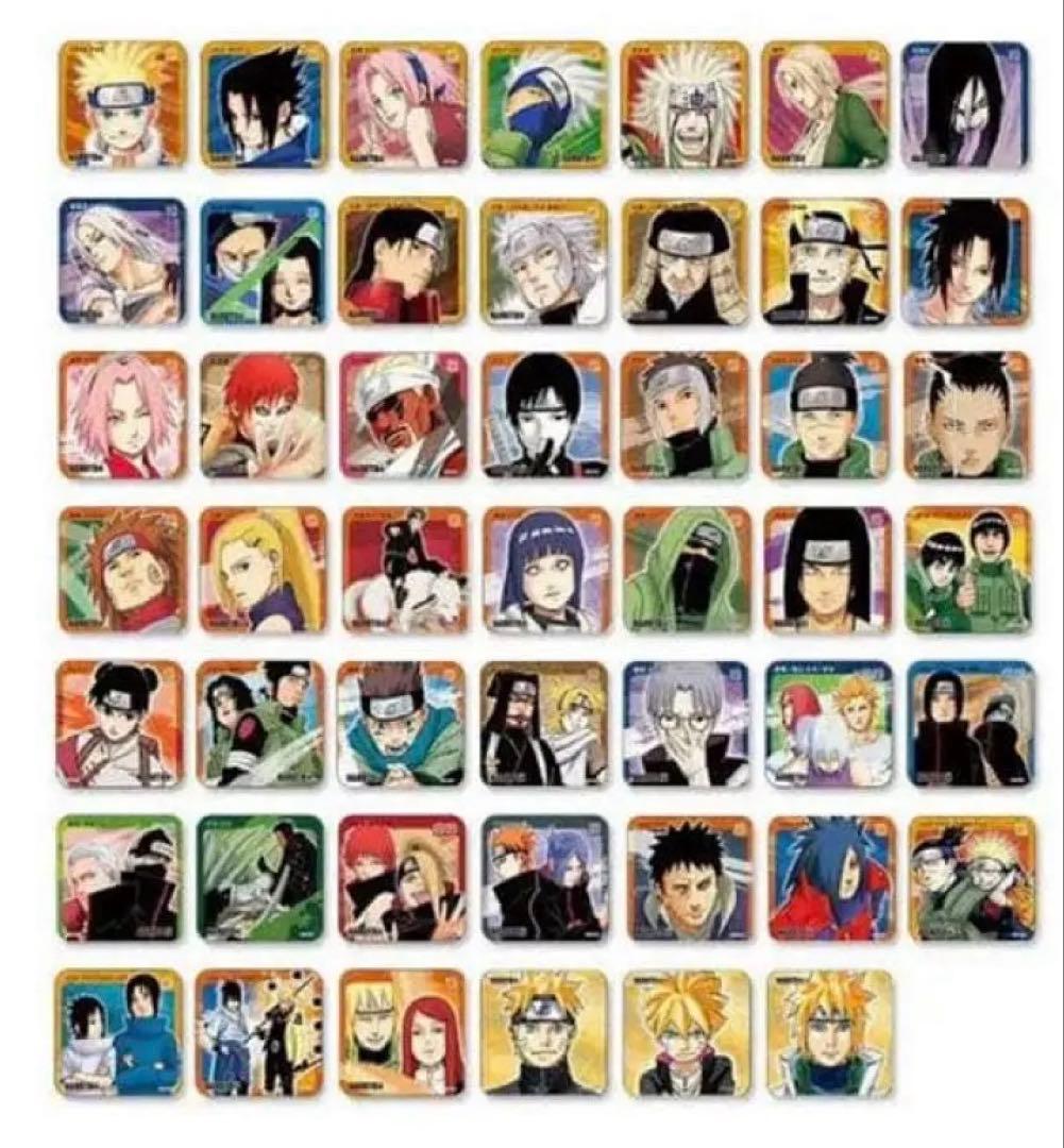 NARUTO アートコースター　全48種セット　内袋未開封　NARUTO展