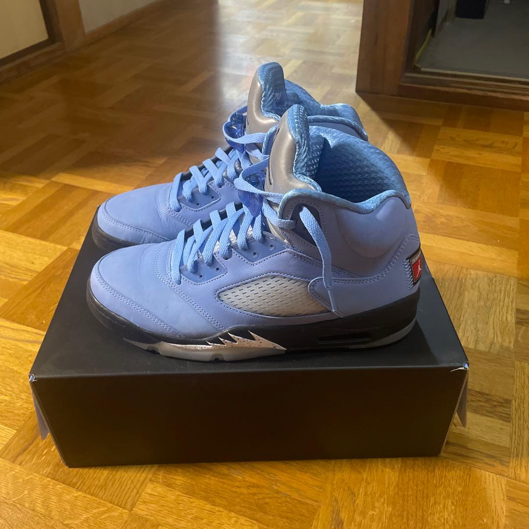 シューズ(男性用) Nike Air Jordan 5 Retro University Blue