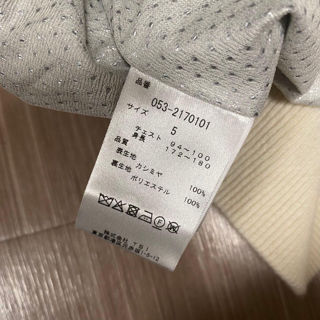 新品タグ付き　PEARLY GATES ホワイトセーター サイズ5