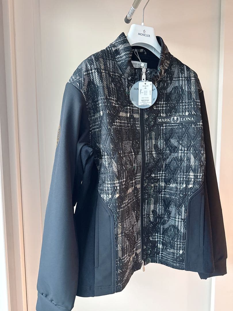 新品 ★ MARK&LONA ブルゾン アウター 黒 マーク&ロナ 正規品