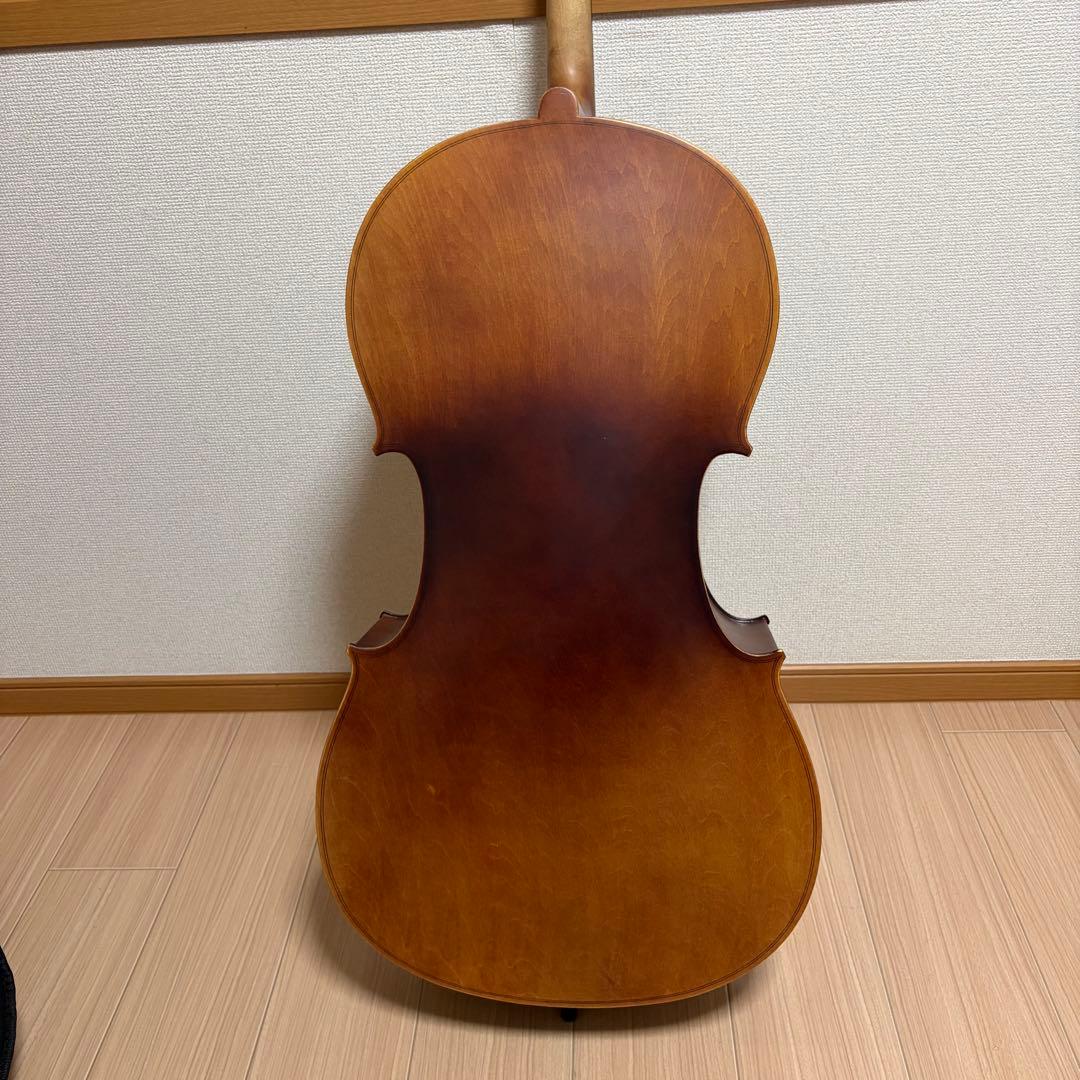Eastar 4/4フルサイズ チェロ 弓ソフトケース付き　付属品セット！