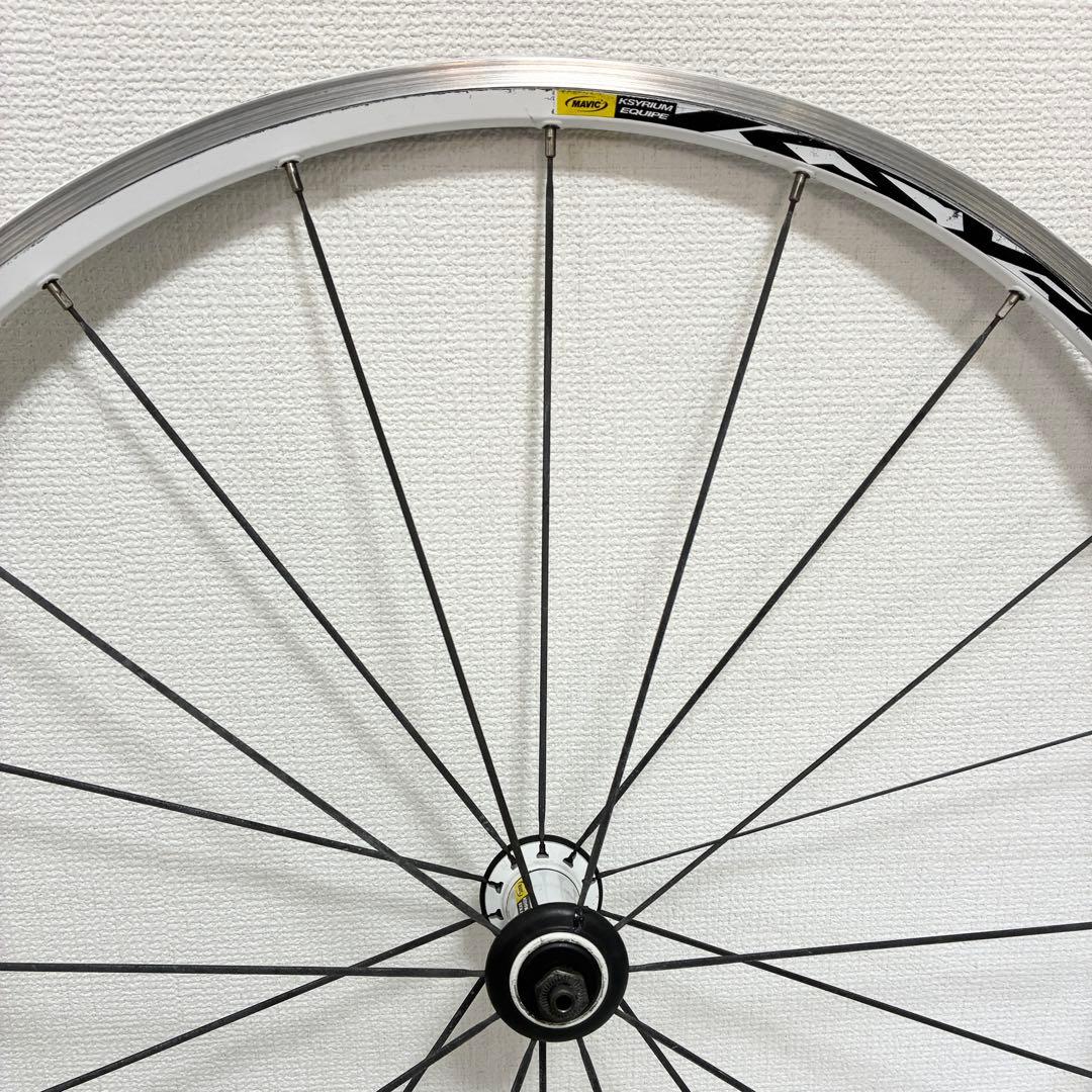 MAVIC KSYRIUM EQUIPE ロードバイク ホイール 前輪 アルミ