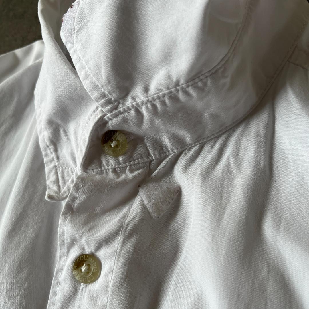 00s Columbia フィッシングシャツ 多ポケット XXL 白 A254