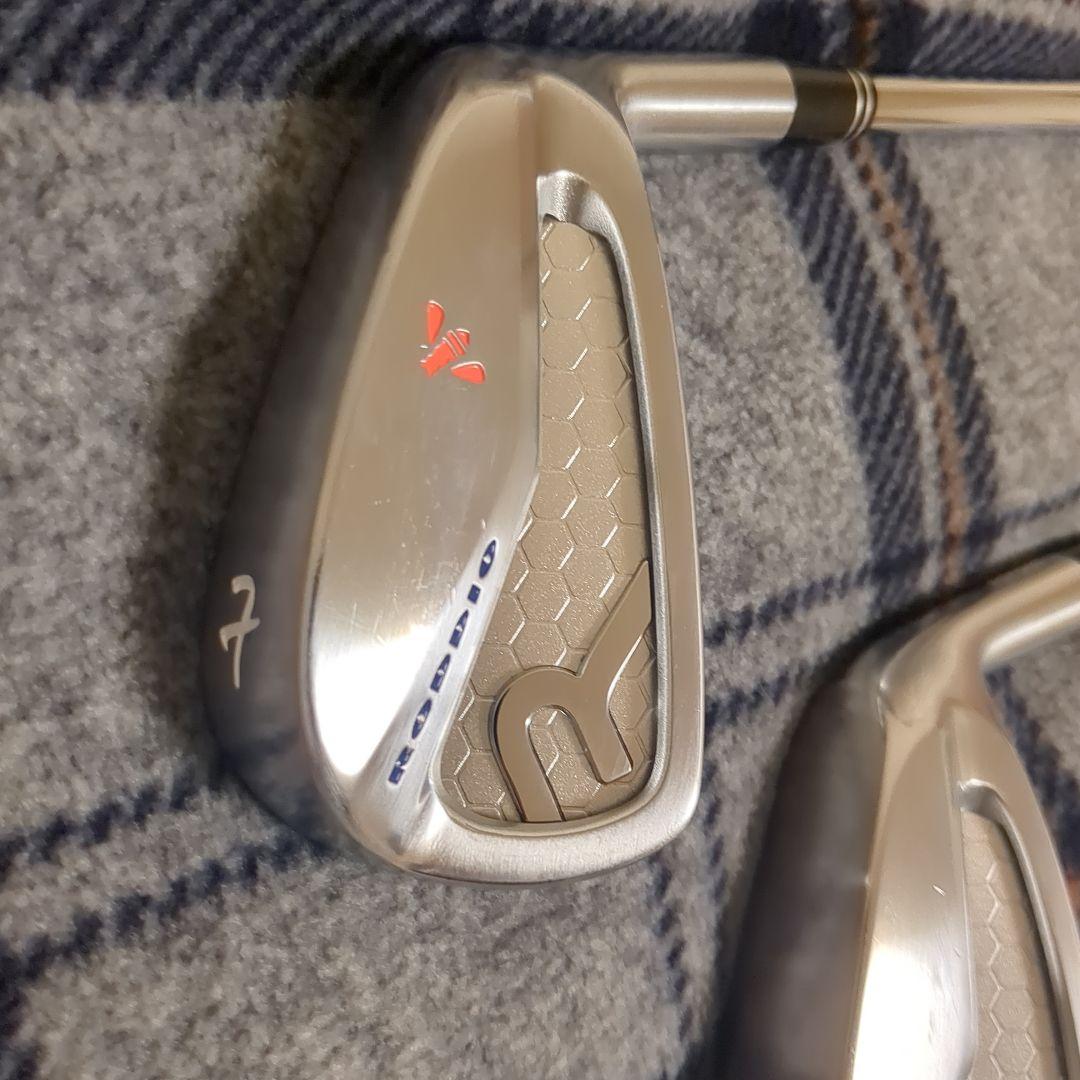 【美品】RODDIO アイアン 7-Q 5本組 Zelos 8 (R)