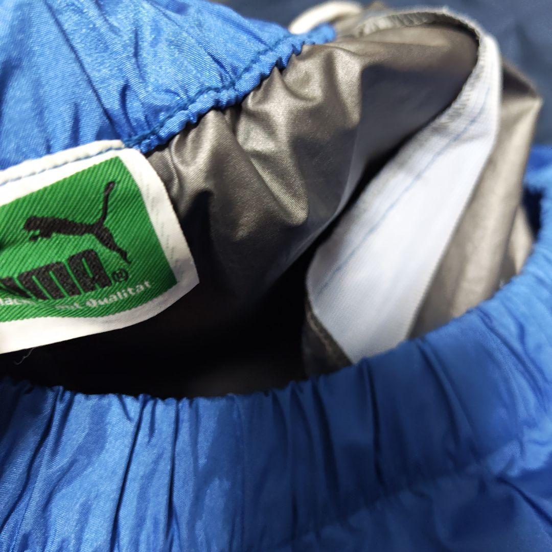 裏アルミ　PUMA 上下 80's90’sネイビー/ブルーヒットユニオン