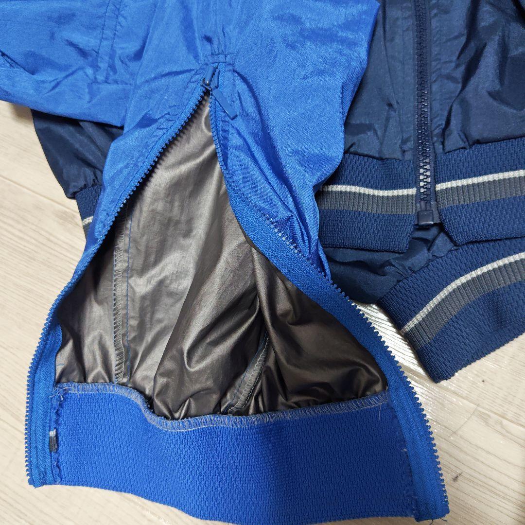 裏アルミ　PUMA 上下 80's90’sネイビー/ブルーヒットユニオン