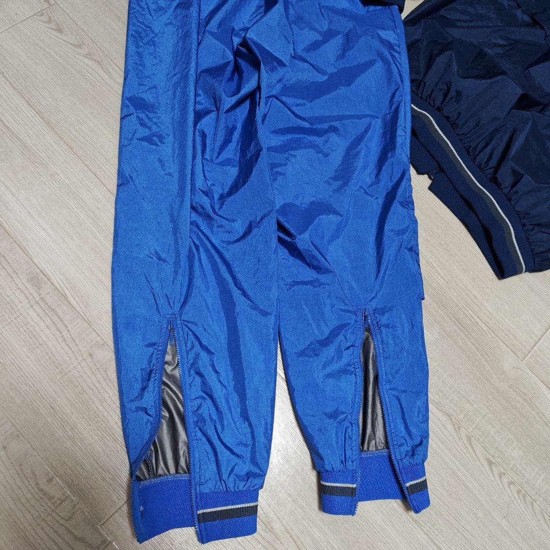 裏アルミ　PUMA 上下 80's90’sネイビー/ブルーヒットユニオン