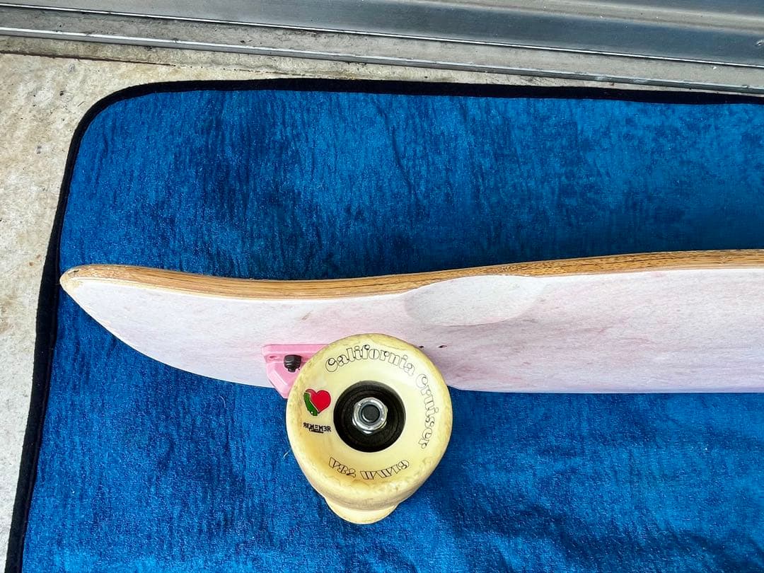 TRAVELOL ロングスケートボード ピンクカラー 美品