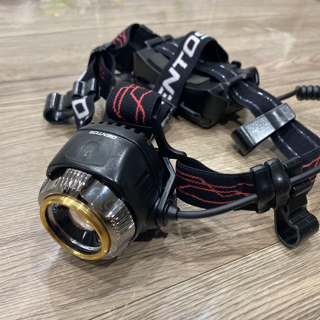 ルシファー様　GENTOS（ジェントス）の充電式ヘッドライト GH-300RG