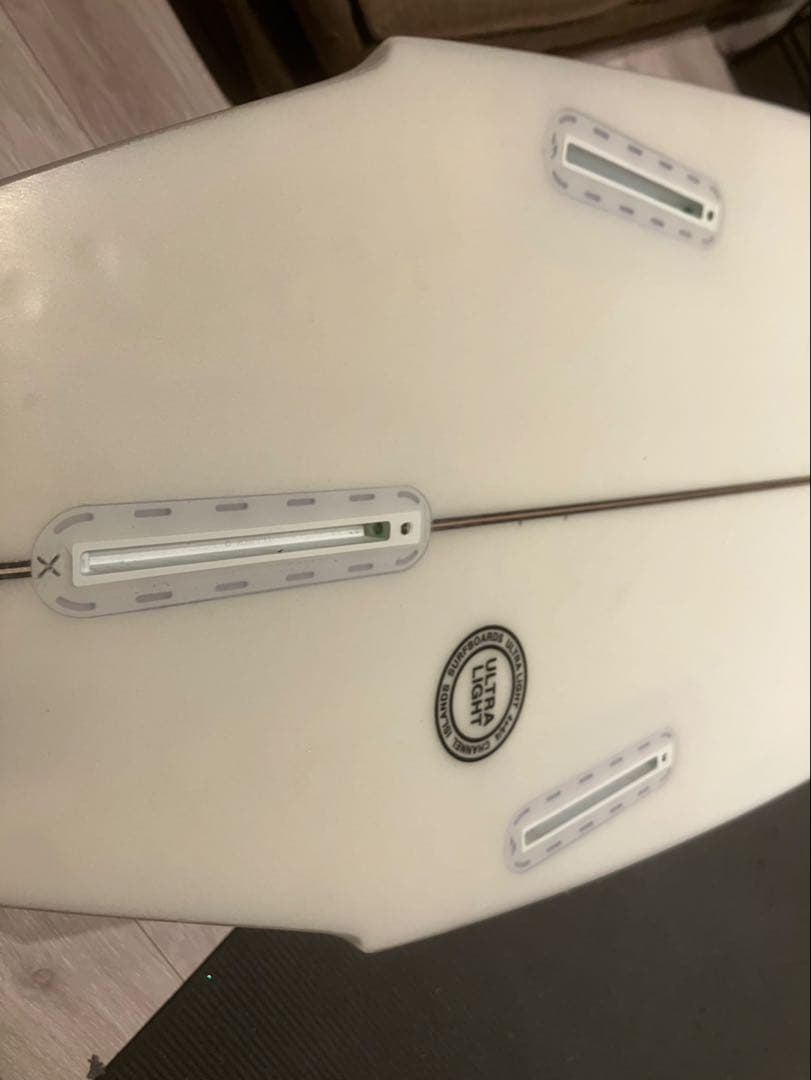 送料込【アルメリック】Channel s Twin Fin 5’5