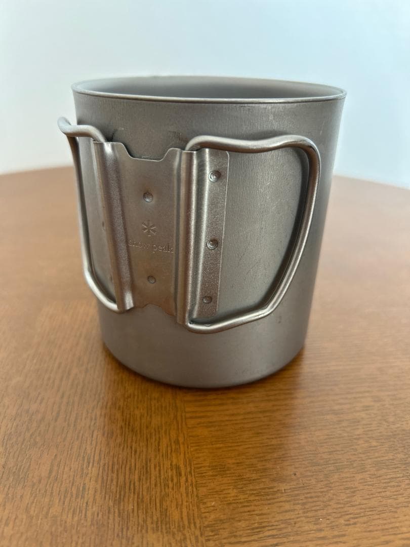 【美品】 peak チタン ダブルマグ　600ml